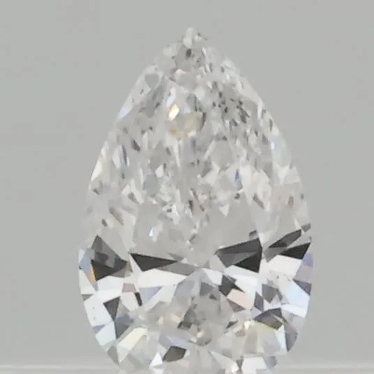 0.12ct Pear Lab Grown Diamond (Colour D, Clarity SI1, IGI Certified)