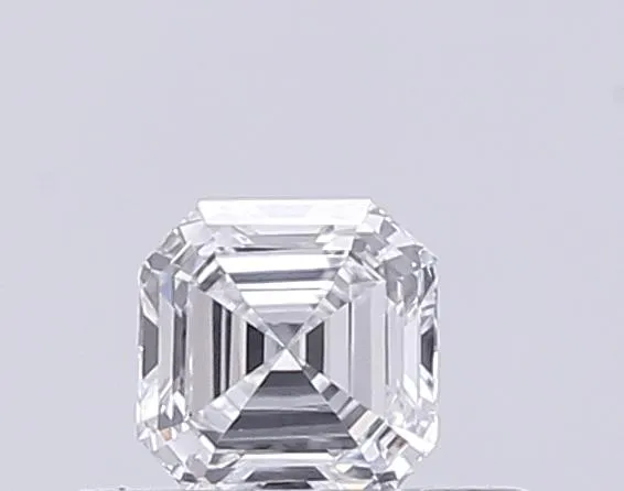 0.26ct Asscher Lab Grown Diamond (Colour E, Clarity VVS2, IGI Certified)