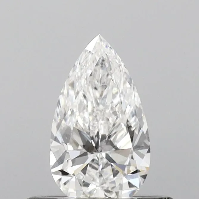 0.46ct Pear Lab Grown Diamond (Colour D, Clarity VVS2, IGI Certified)