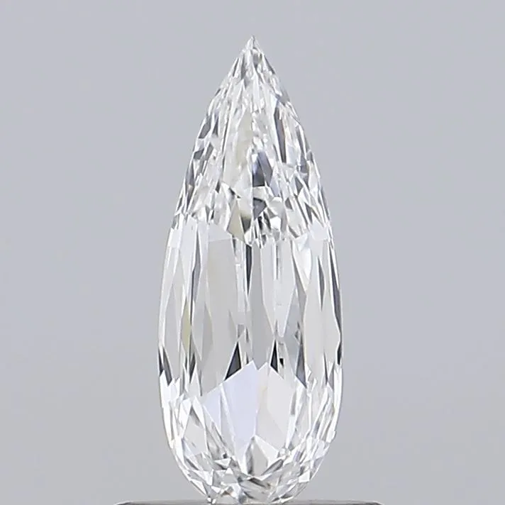 0.48ct Pear Lab Grown Diamond (Colour E, Clarity VVS2, IGI Certified)