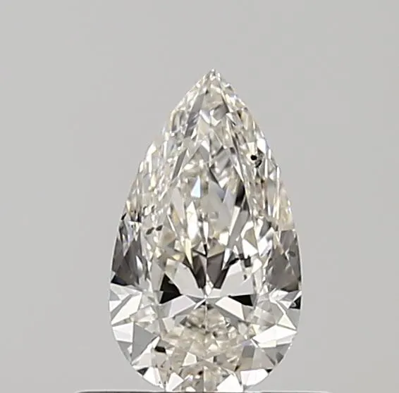 0.50ct Pear Natural Diamond (Colour I, Clarity SI2, GIA Certified)
