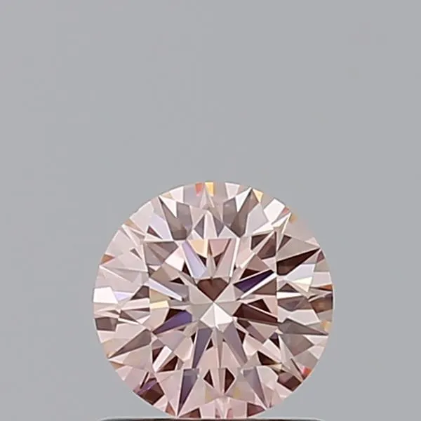 0.69ct Round Lab Grown Diamond (Colour Fancy Intense Pink, Clarity IF, Cut ID, IGI Certified)