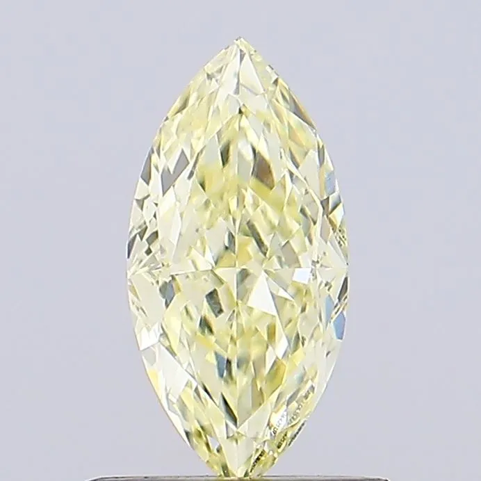 0.70ct Marquise Lab Grown Diamond (Colour Fancy Yellow, Clarity VVS2, IGI Certified)