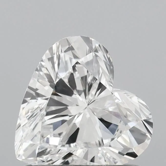 0.77ct Heart Lab Grown Diamond (Colour E, Clarity VVS2, IGI Certified)