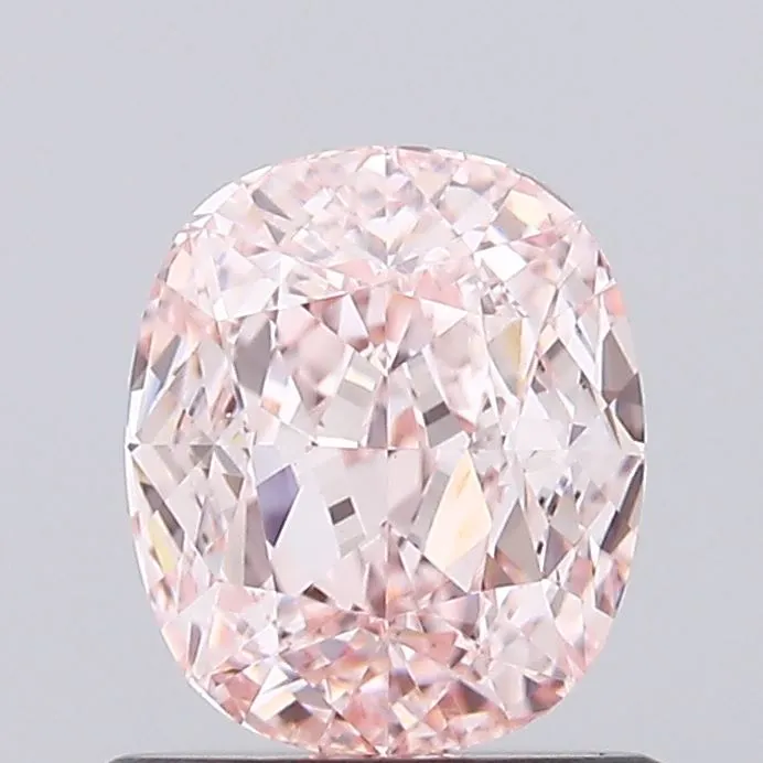 0.94ct Cushion modified Lab Grown Diamond (Colour Fancy Pink, Clarity VVS2, IGI Certified)