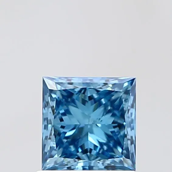 1.01ct Princess Lab Grown Diamond (Colour Blue, Clarity VS1, Uncertified)