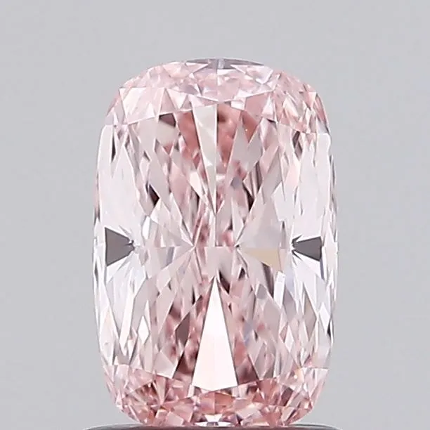 1.02ct Cushion modified Lab Grown Diamond (Colour Fancy Intense Pink, Clarity VVS2, IGI Certified)