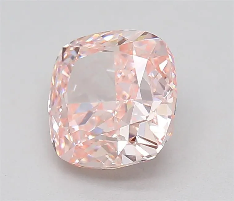 1.04ct Cushion modified Lab Grown Diamond (Colour Fancy Intense Pink, Clarity VS1, IGI Certified)