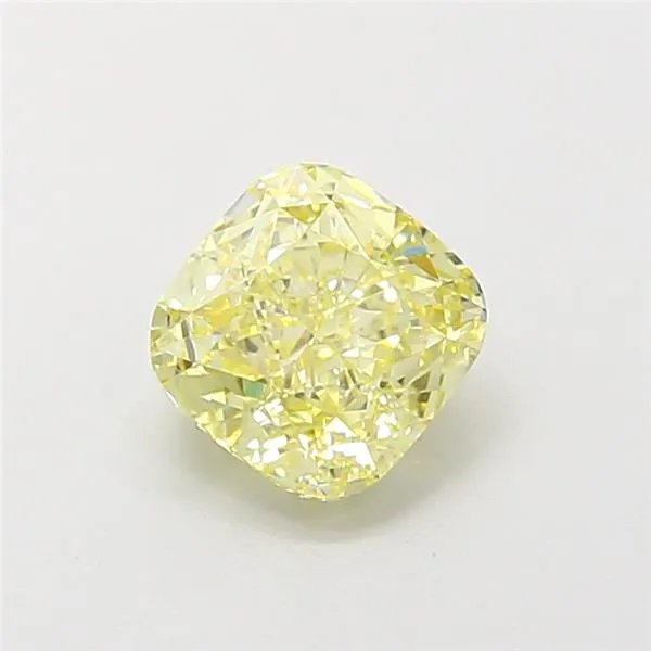 1.06ct Cushion modified Lab Grown Diamond (Colour Fancy Yellow, Clarity VVS2, IGI Certified)