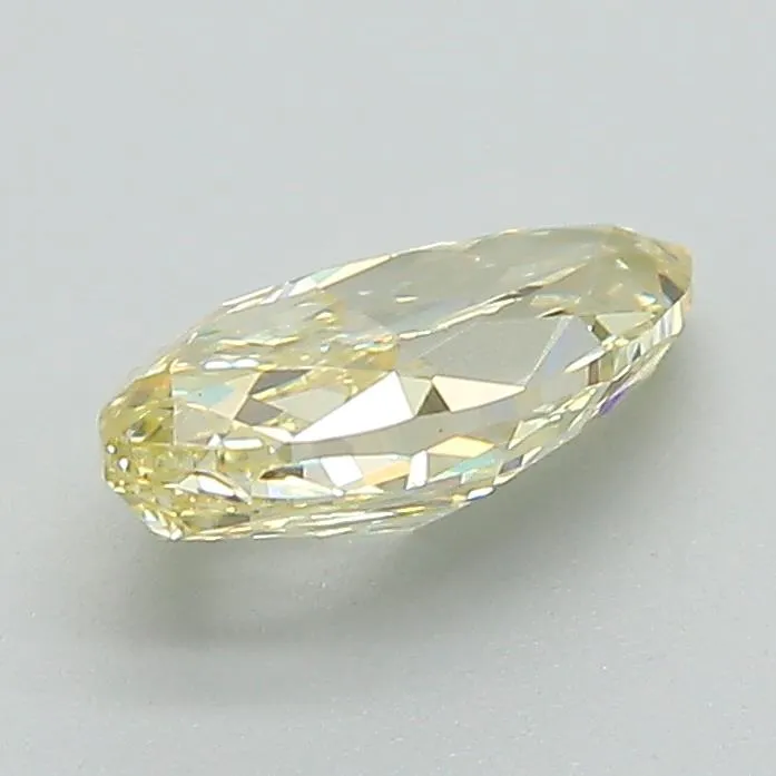 1.06ct Marquise Lab Grown Diamond (Colour Fancy Light Yellow, Clarity VS1, IGI Certified)