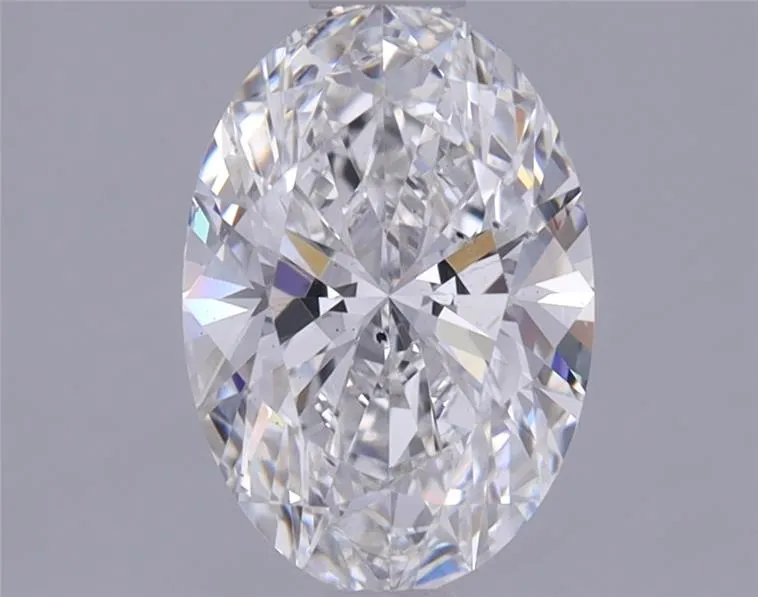 1.12ct Oval Lab Grown Diamond (Colour E, Clarity SI1, IGI Certified)