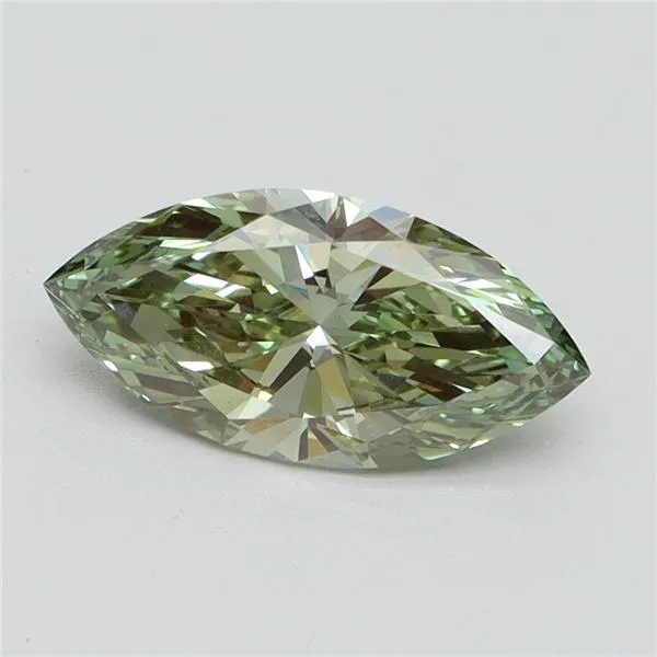 1.14ct Marquise Lab Grown Diamond (Colour Fancy Intense Green, Clarity VVS2, IGI Certified)