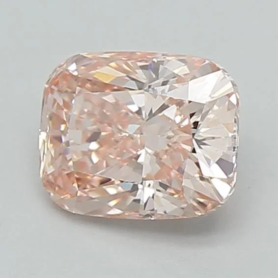 1.40ct Cushion modified Lab Grown Diamond (Colour Fancy Intense Pink, Clarity VVS2, IGI Certified)