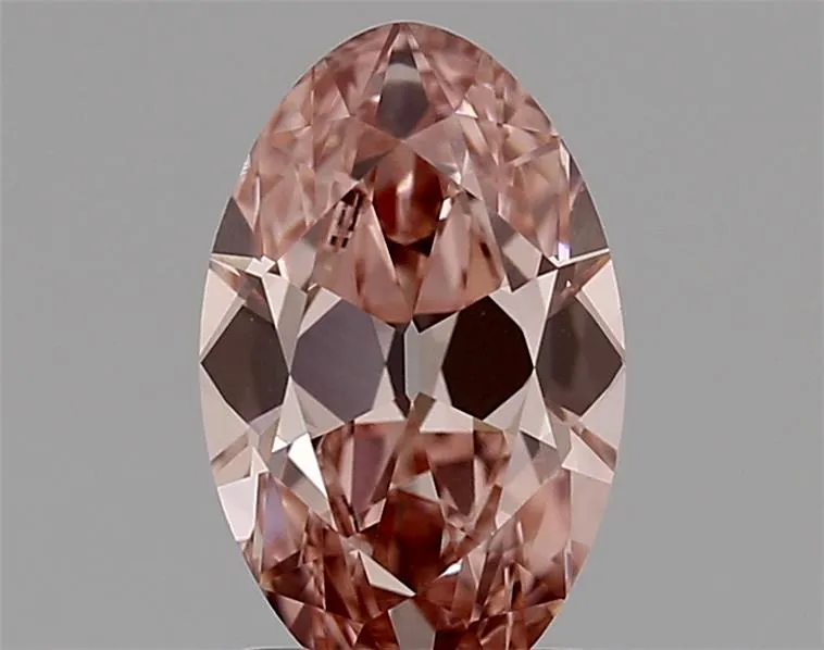 1.50ct Oval Lab Grown Diamond (Colour Fancy Vivid Pink, Clarity VS1, IGI Certified)
