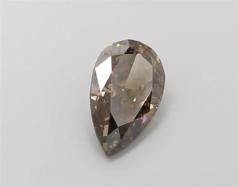 1.53ct Pear Lab Grown Diamond (Colour Fancy Vivid Black, Clarity VS1, Uncertified)