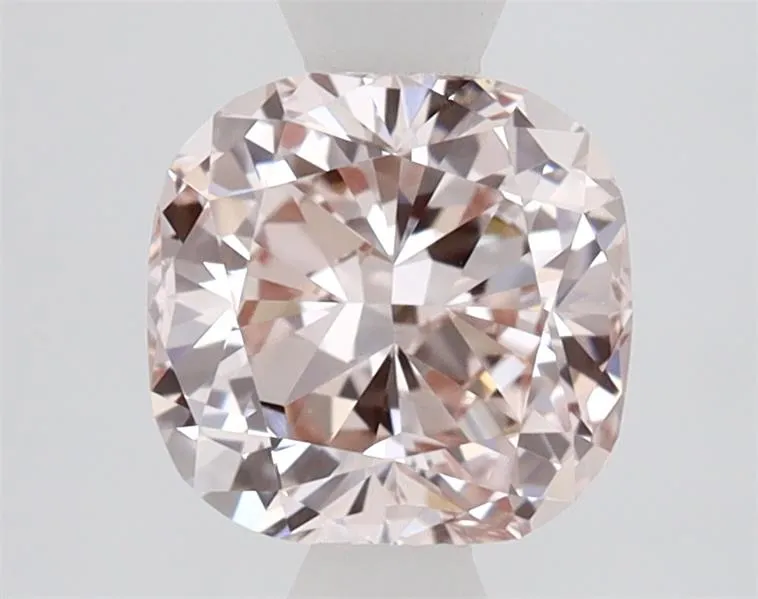 1.69ct Cushion modified Lab Grown Diamond (Colour Fancy Light Brownish Pink, Clarity VVS2, IGI Certified)