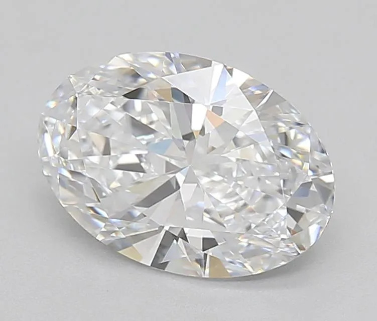 1.75ct Oval Lab Grown Diamond (Colour D, Clarity FL, IGI Certified)