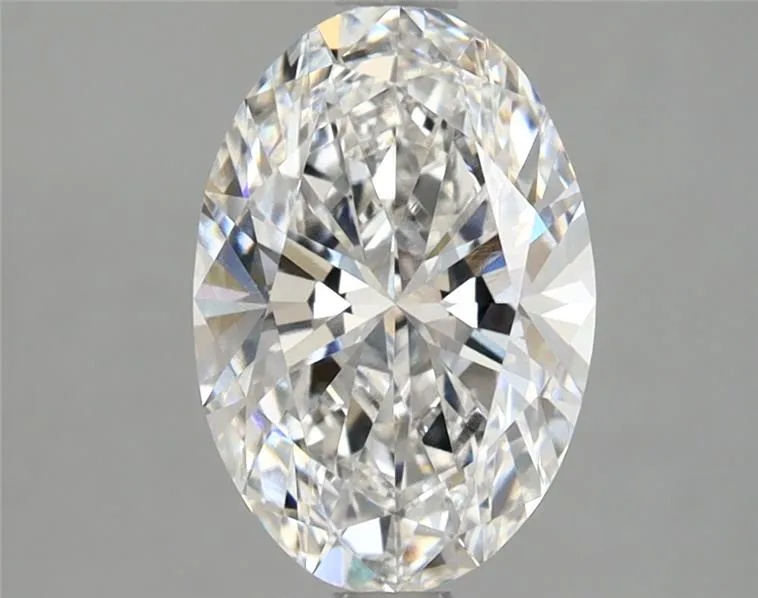 1.96ct Oval Lab Grown Diamond (Colour E, Clarity VVS2, IGI Certified)
