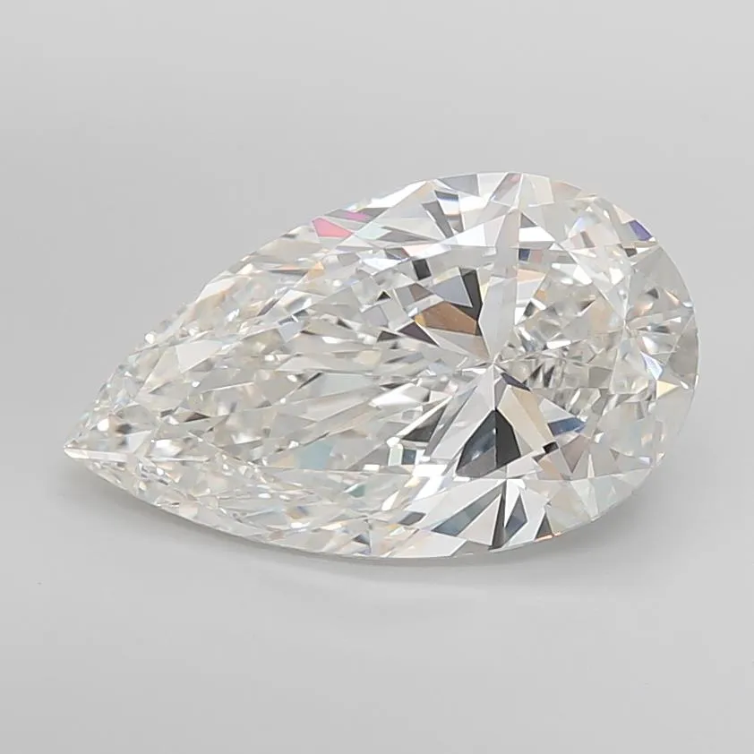 10.02ct Pear Lab Grown Diamond (Colour G, Clarity VVS2, IGI Certified)