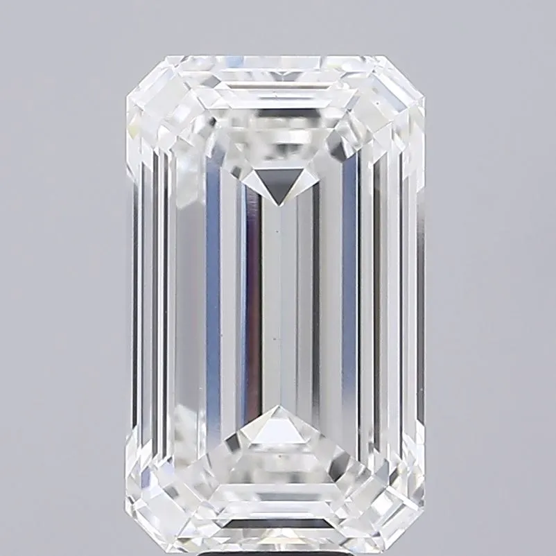 15.02ct Emerald Lab Grown Diamond (Colour G, Clarity VS1, IGI Certified)