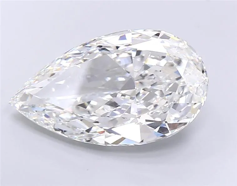 15.12ct Pear Lab Grown Diamond (Colour F, Clarity VVS2, IGI Certified)