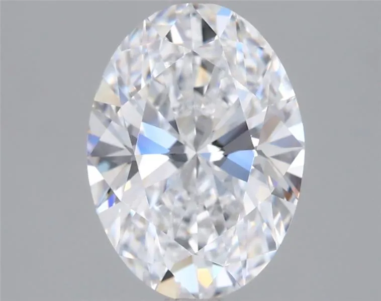 2.00ct Oval Lab Grown Diamond (Colour D, Clarity VVS2, IGI Certified)
