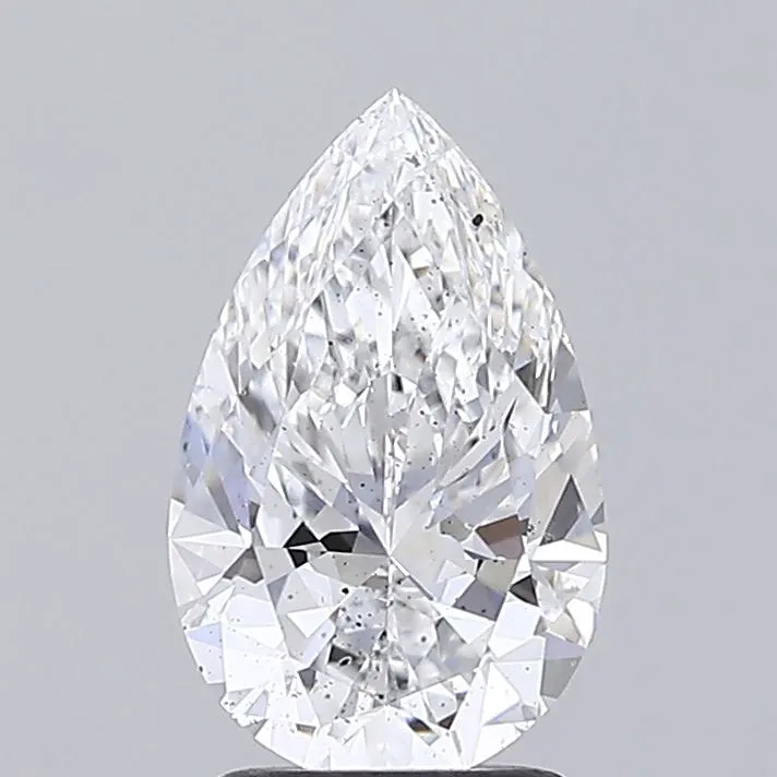 2.00ct Pear Lab Grown Diamond (Colour D, Clarity SI2, IGI Certified)