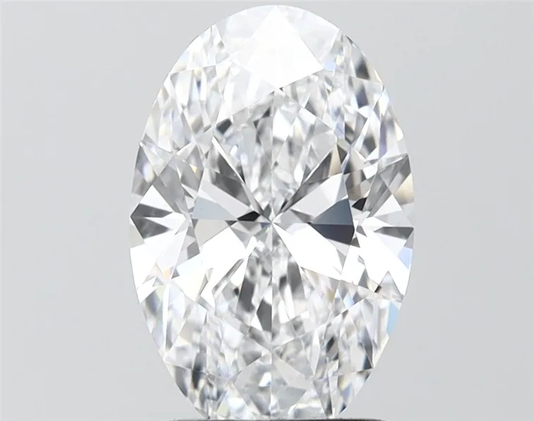 2.03ct Oval Lab Grown Diamond (Colour D, Clarity VVS1, IGI Certified)