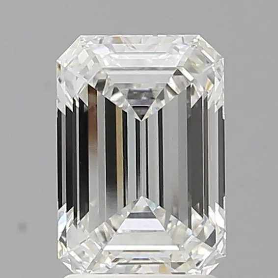 2.07ct Emerald Lab Grown Diamond (Colour F, Clarity VVS2, IGI Certified)