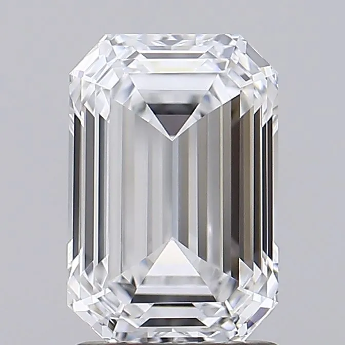2.10ct Emerald Lab Grown Diamond (Colour E, Clarity IF, IGI Certified)