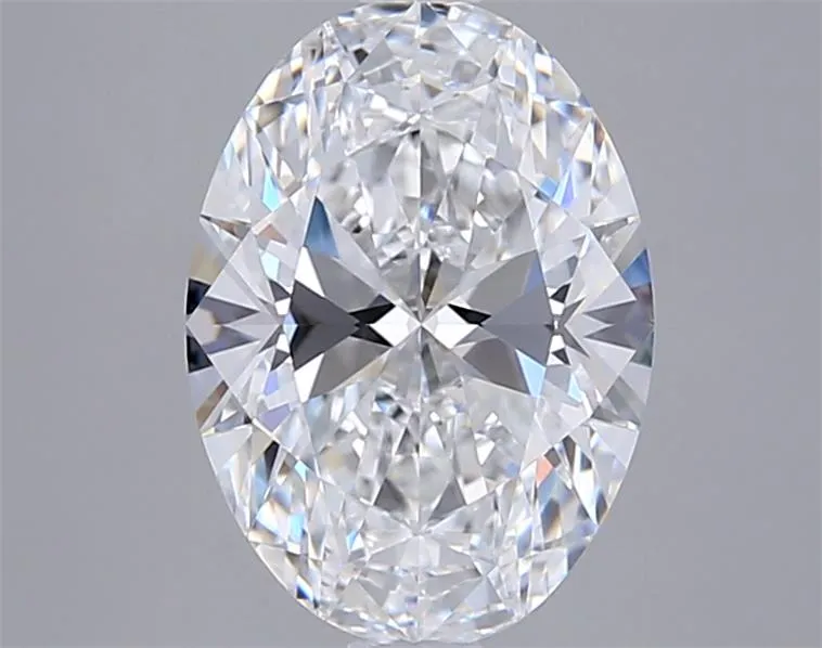 2.30ct Oval Lab Grown Diamond (Colour D, Clarity VVS1, IGI Certified)