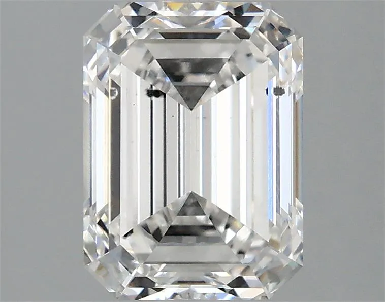 2.46ct Emerald Lab Grown Diamond (Colour E, Clarity SI1, IGI Certified)