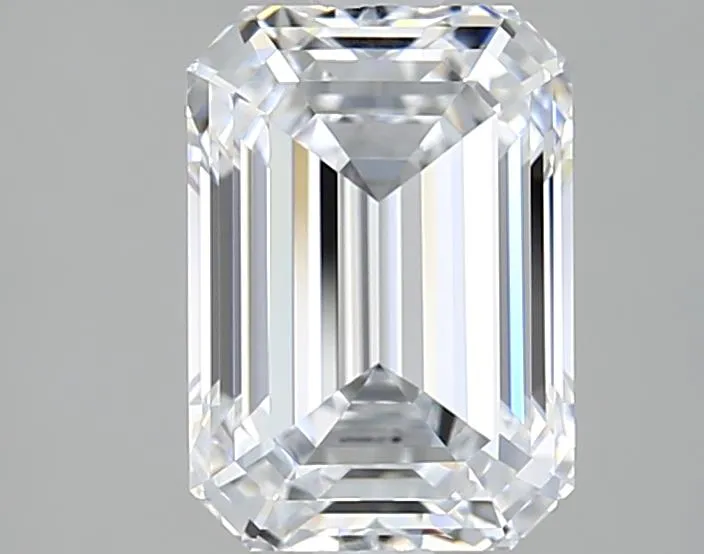 2.51ct Emerald Lab Grown Diamond (Colour E, Clarity IF, IGI Certified)