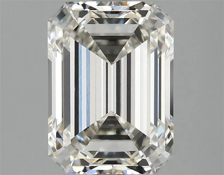 2.51ct Emerald Lab Grown Diamond (Colour H, Clarity VVS2, IGI Certified)