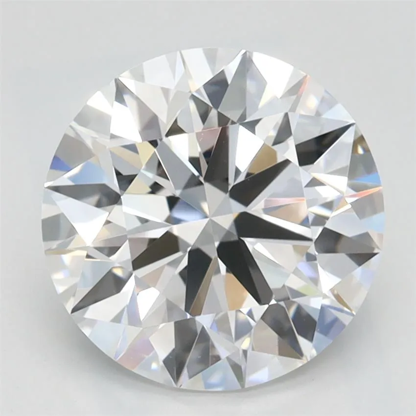 2.51ct Round Lab Grown Diamond (Colour D, Clarity IF, Cut ID, IGI Certified)