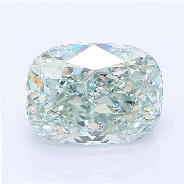 2.52ct Cushion modified Lab Grown Diamond (Colour Light Gray Green, Clarity VVS2, IGI Certified)