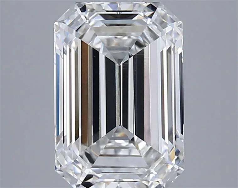 2.55ct Emerald Lab Grown Diamond (Colour F, Clarity VVS1, IGI Certified)
