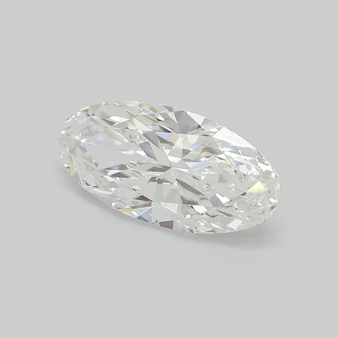 2.60ct Oval Lab Grown Diamond (Colour E, Clarity VVS2, IGI Certified)