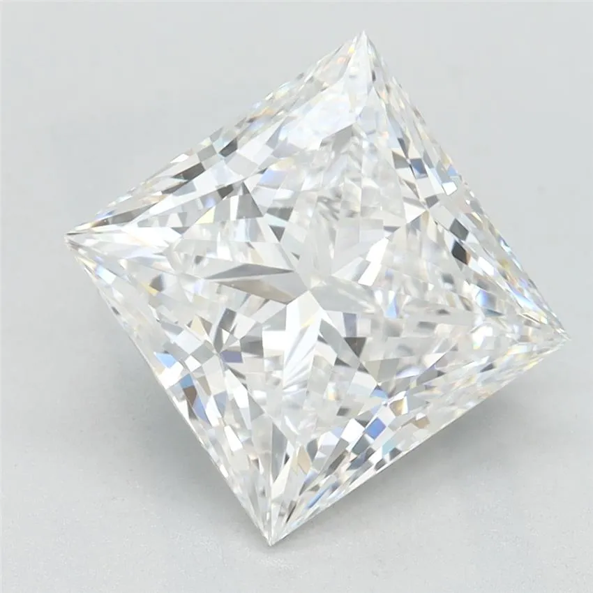 2.76ct Princess Lab Grown Diamond (Colour E, Clarity IF, IGI Certified)