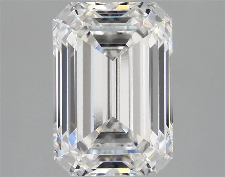 2.82ct Emerald Lab Grown Diamond (Colour E, Clarity VVS2, IGI Certified)