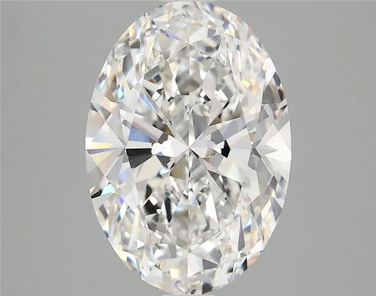 2.86ct Oval Lab Grown Diamond (Colour E, Clarity VVS2, IGI Certified)