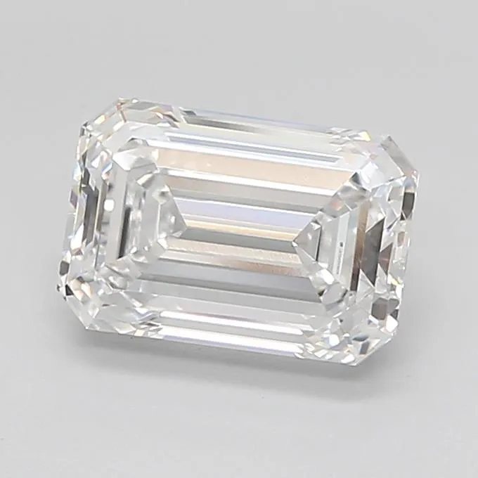2.87ct Emerald Lab Grown Diamond (Colour D, Clarity VVS1, IGI Certified)