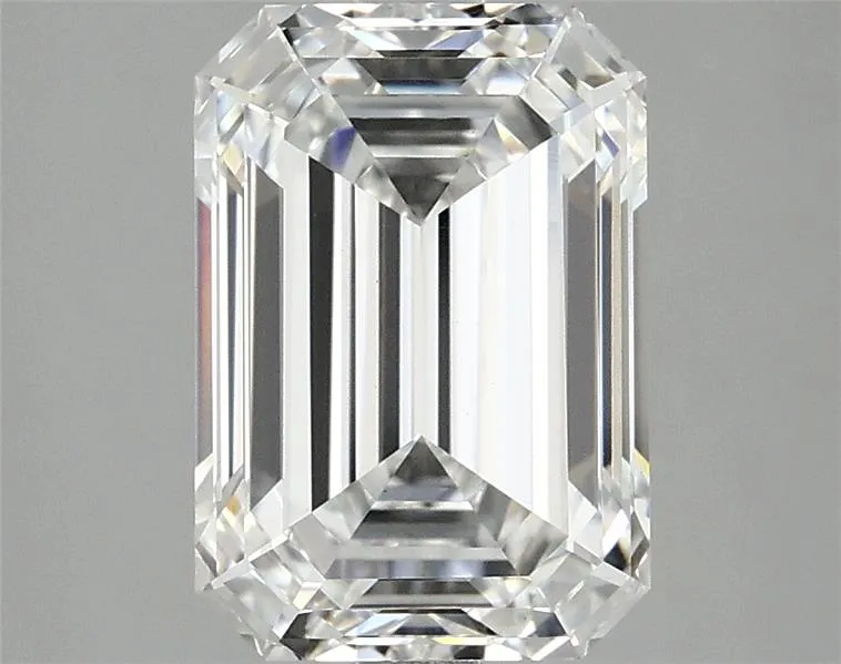2.91ct Emerald Lab Grown Diamond (Colour E, Clarity VVS2, IGI Certified)