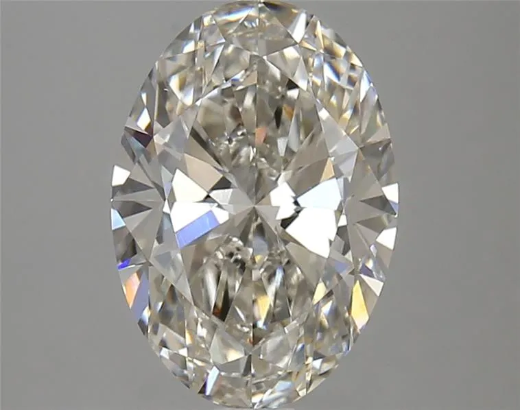2.91ct Oval Lab Grown Diamond (Colour H, Clarity VVS2, IGI Certified)
