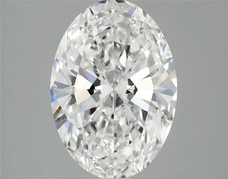 2.96ct Oval Lab Grown Diamond (Colour E, Clarity VVS2, IGI Certified)