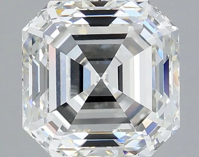 2.97ct Asscher Lab Grown Diamond (Colour H, Clarity VVS2, IGI Certified)
