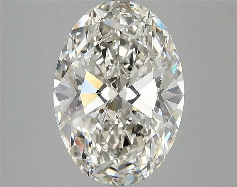 2.97ct Oval Lab Grown Diamond (Colour H, Clarity VVS2, IGI Certified)