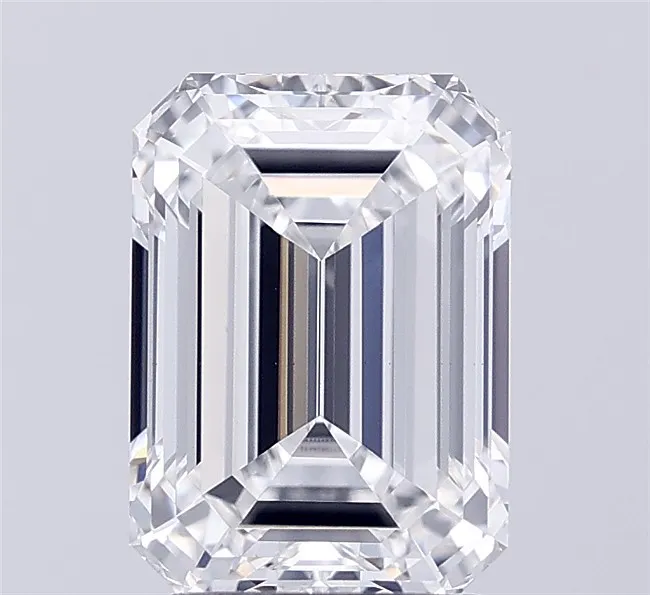 3.00ct Emerald Lab Grown Diamond (Colour E, Clarity VVS2, IGI Certified)