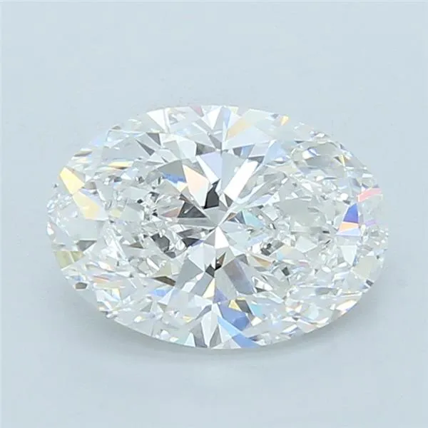 3.00ct Oval Lab Grown Diamond (Colour E, Clarity VVS2, IGI Certified)