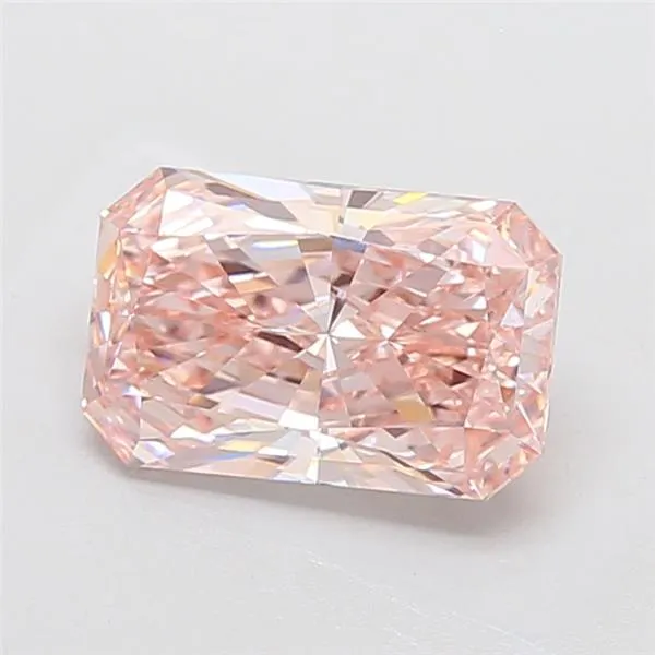 3.03ct Radiant Lab Grown Diamond (Colour Fancy Intense Pink, Clarity VS1, IGI Certified)